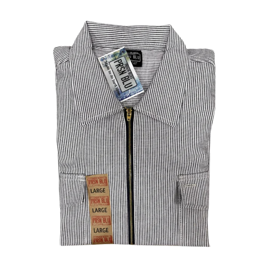 Prison Blues Hickory Work Shirt with Zipper – Capital Embroidery & Alaskan Outdoor Wearhouse Prison Blues Hickory Work Shirt with Zipper – Capital Embroidery & Alaskan Outdoor Wearhouse