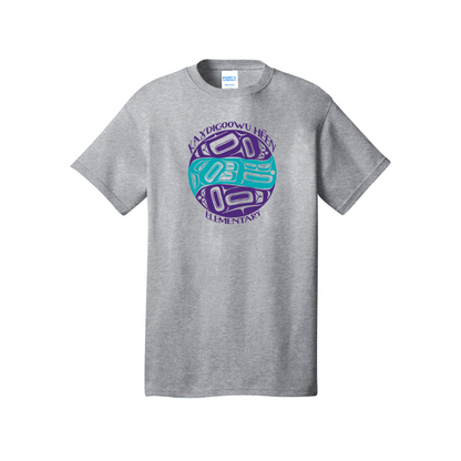 KHE Short Sleeve T-Shirt with Full Front Print