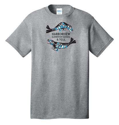 Harborview Elementary Short Sleeve T-Shirt with Full Front Print