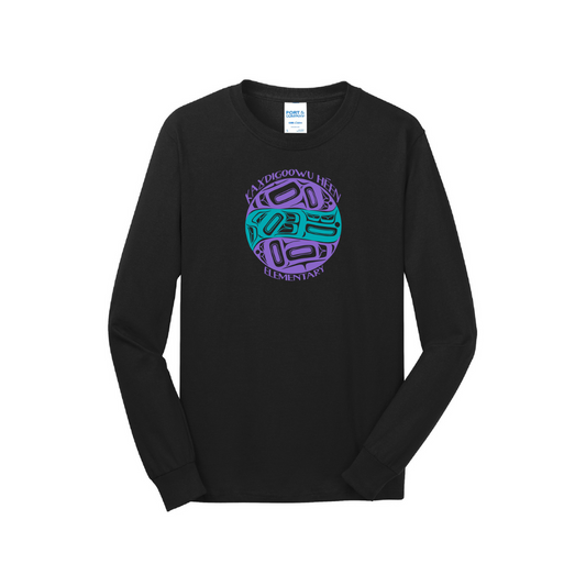KHE Long Sleeve T-Shirt with Full Front Print
