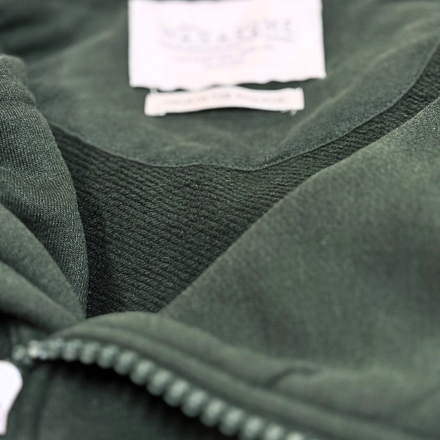 Womens Wanakome hoodie fabric close up 