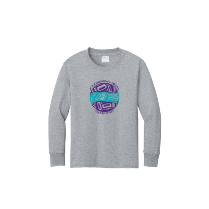 KHE Long Sleeve T-Shirt with Full Front Print