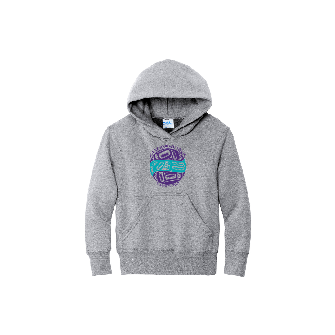 KHE Pullover Hoodie with Full Front Print