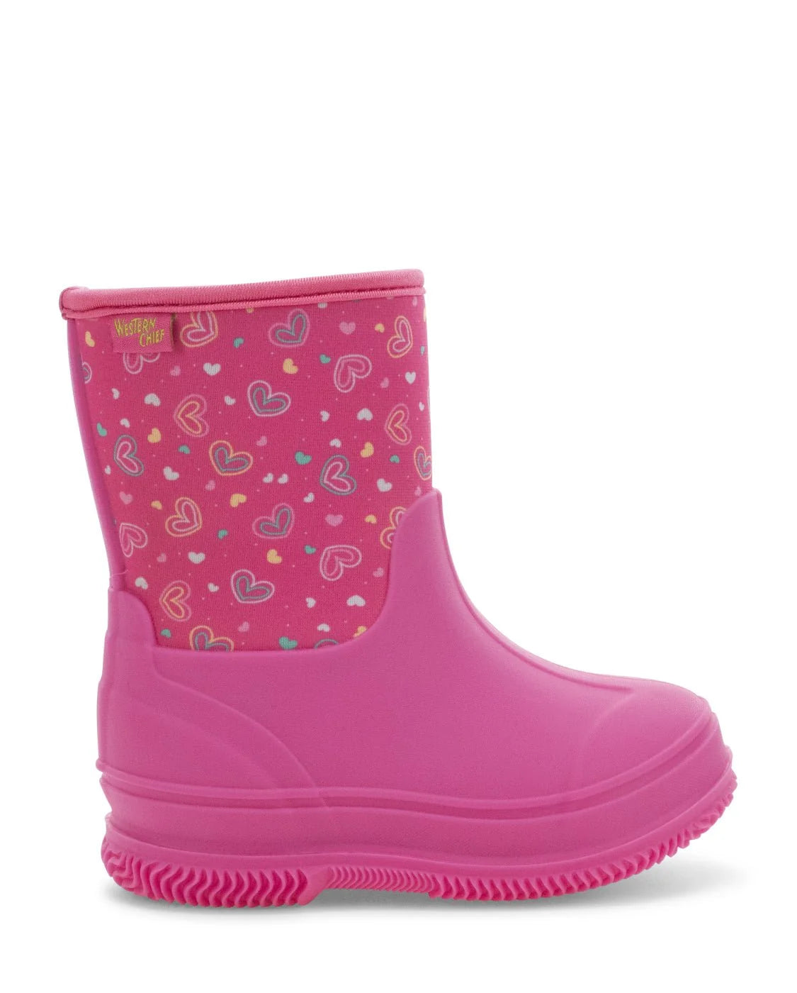 Western Chief Kids Freestyle Neoprene Boots- Fuschia