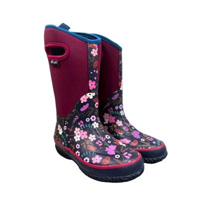 Oaki Kids Neoprene Rain & Snow Boots in Midnight Floral – Capital